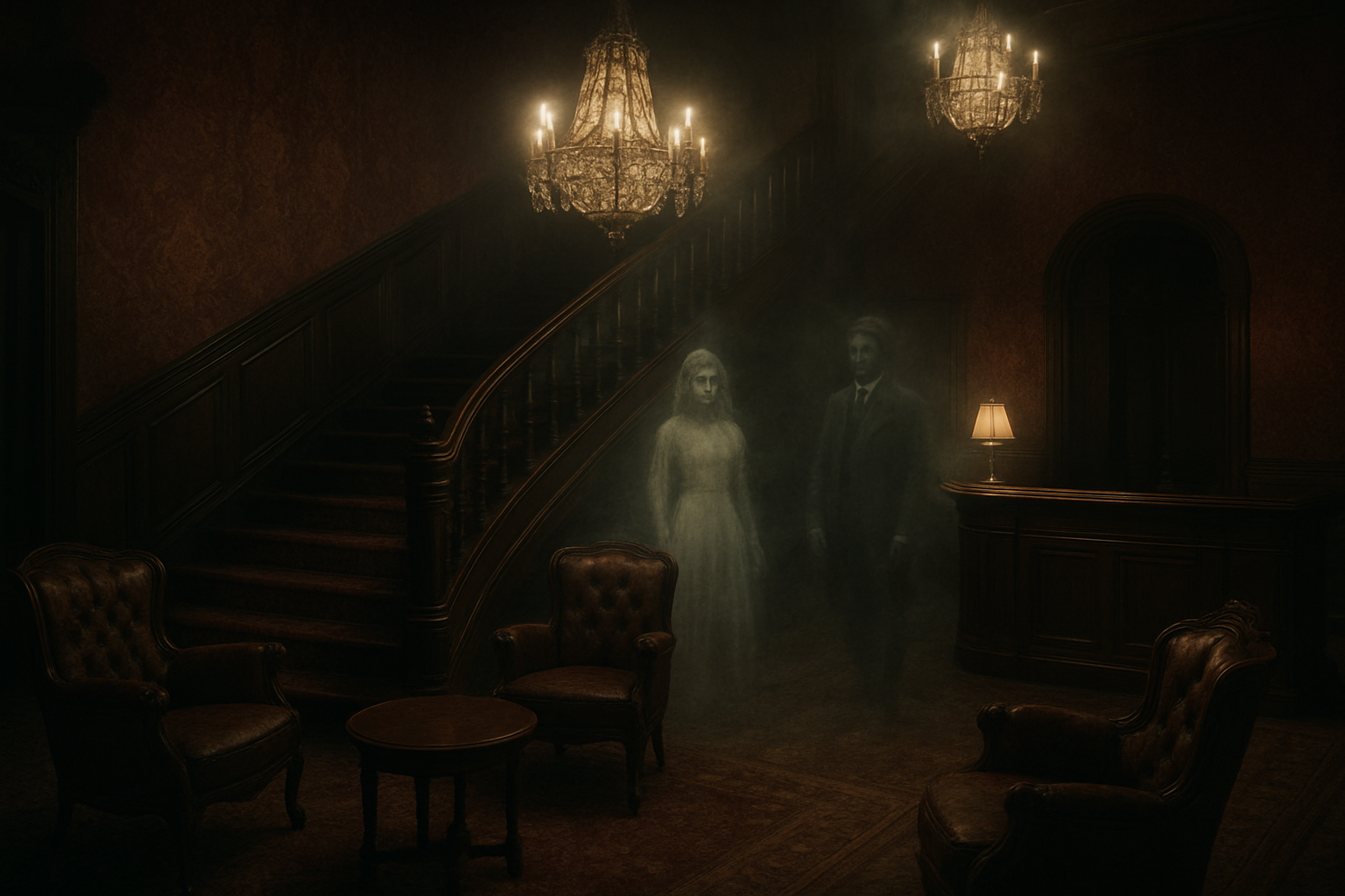 Hotels and Accommodations with Permanent Ghostly Guests