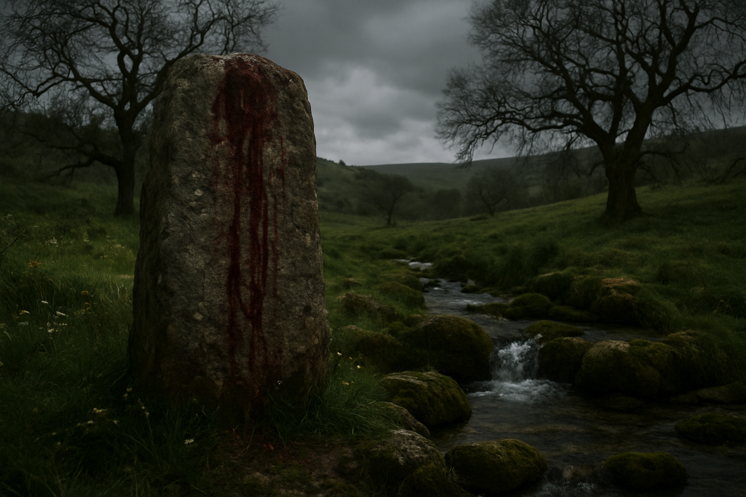 The Blood Stone at Luccombe Spring: A Site of Ancient Executions and Ritual Sacrifice